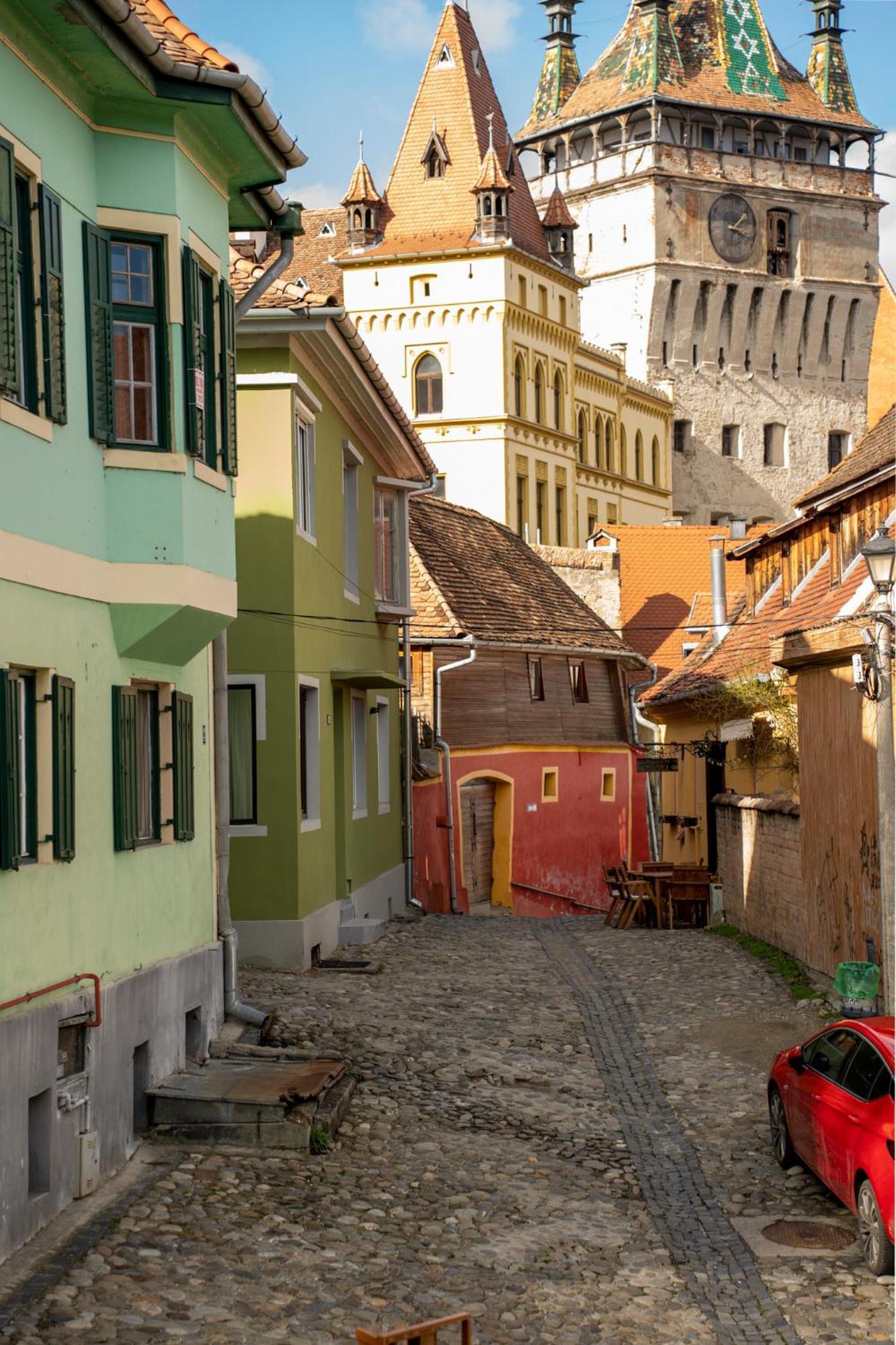 Stradela Apartman Segesvár Kültér fotó